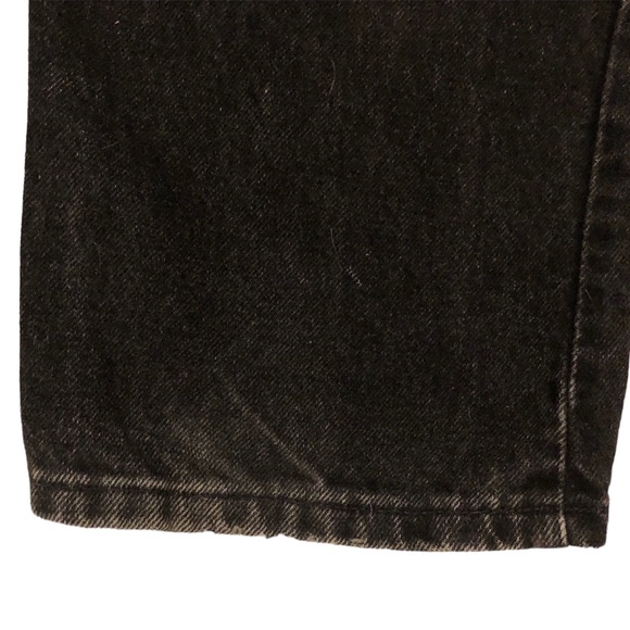 Vintage 90s Levi’s Orange Tab Straight Leg 619 Black Jeans- Size 26/27 - Picture 10 of 11